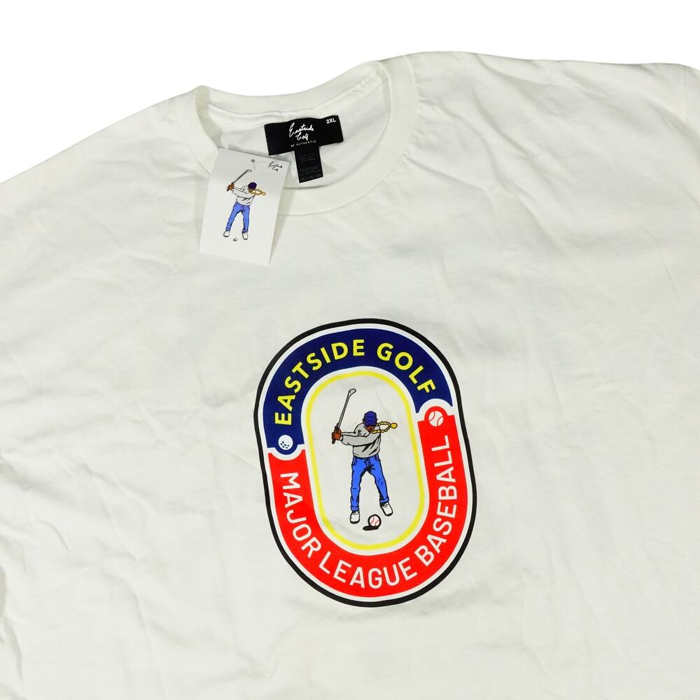 Eastside Golf Swingman MLB Swing for the Fences and Fairways Short Sleeve TShirt